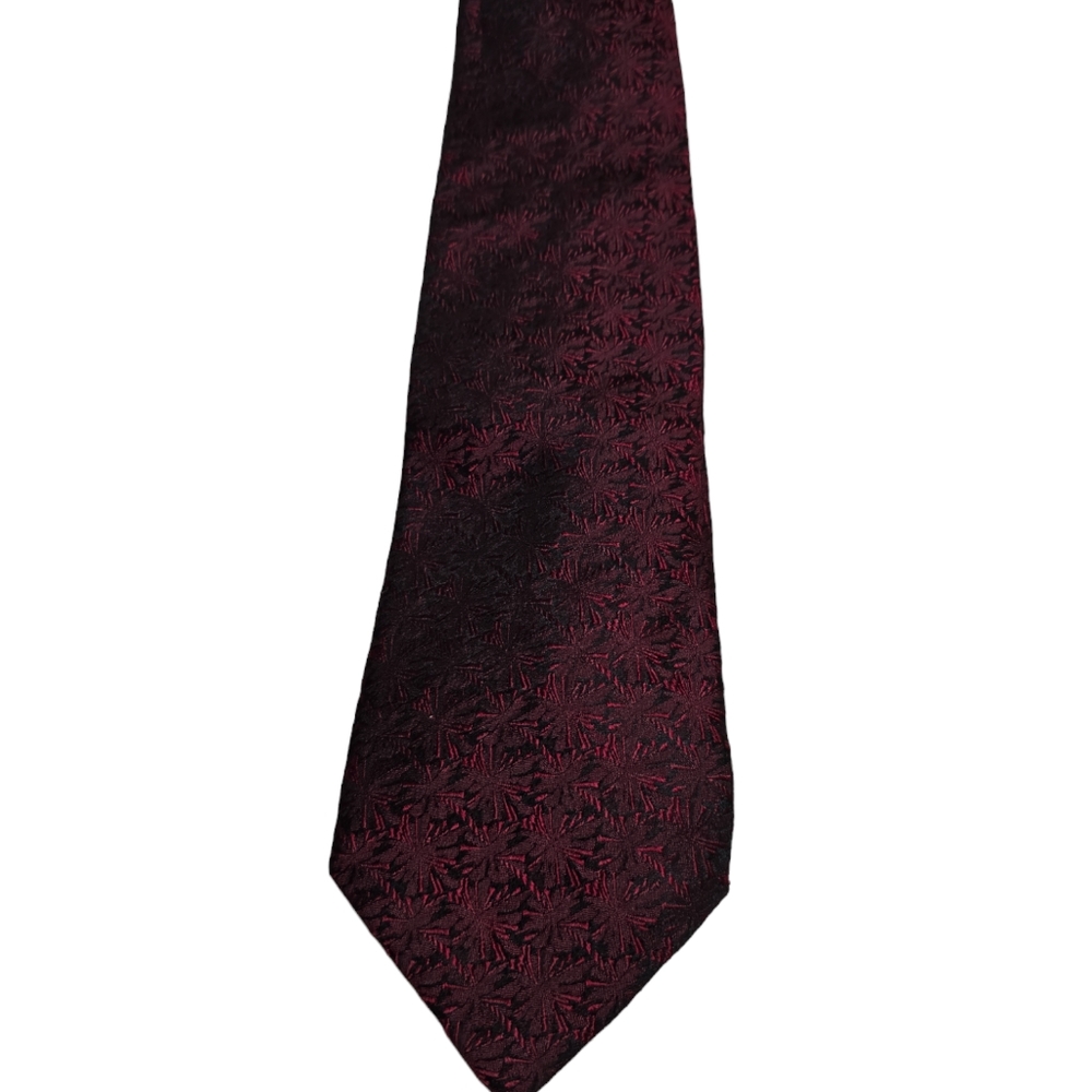 Vintage Handmade BELLINI New York Milan 100% Silk WOVEN Tie Smoke Free Pet Free